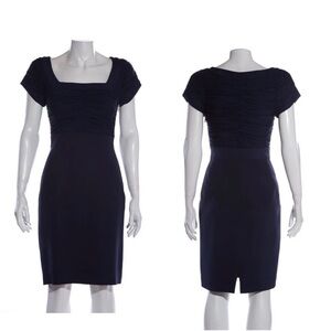 𝅺abaete navy blue dress with. Size 6
